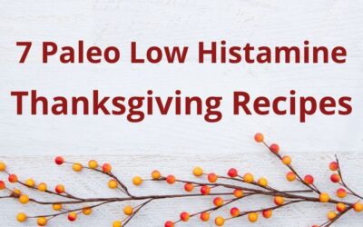 7 (YUMMY!) Paleo Low Histamine Thanksgiving Recipes